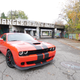 SRT Hellcat looking forward in Detroit.